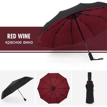 Parapluie Coupe-Vent Résistant aux Tempêtes | Protection Robuste par Tous les Temps
