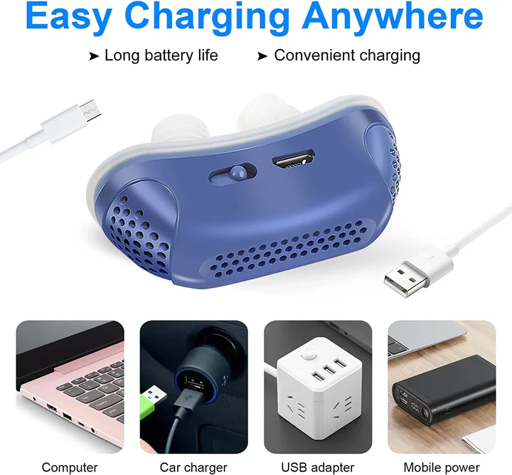 Dispositif Micro CPAP Portable | Sommeil Réparateur en Voyage
