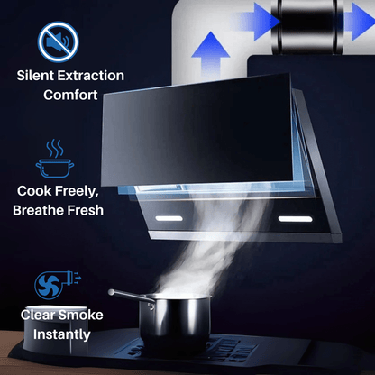 Extracteur d'air Silencieux et Efficace | Idéal pour Salles de Bain et Cuisines