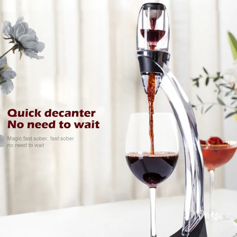 Aérateur de Vin Innovant | Amélioration Douce des Saveurs