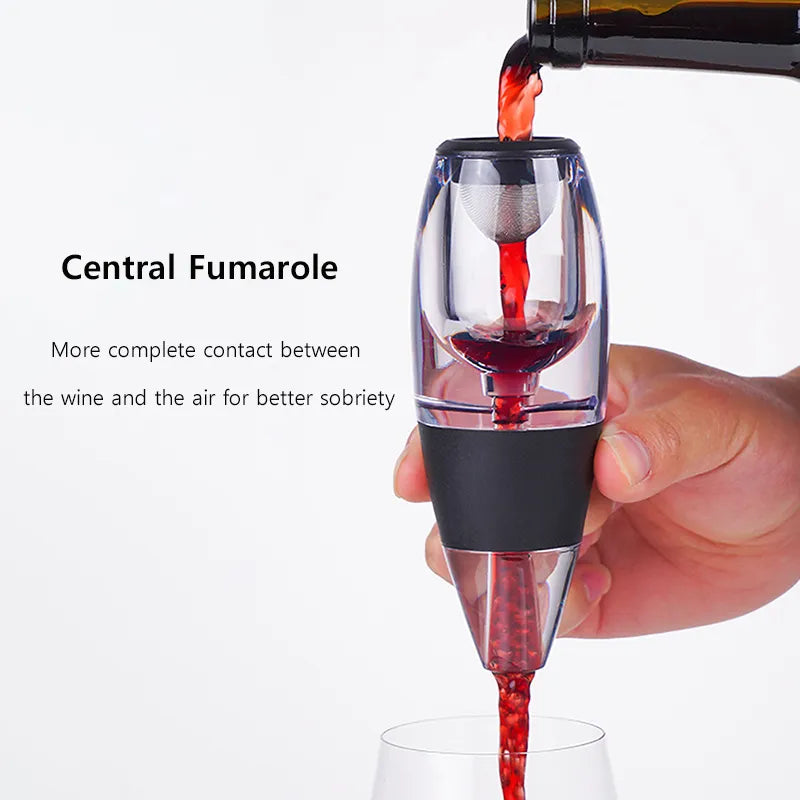 Aérateur de Vin Innovant | Amélioration Douce des Saveurs