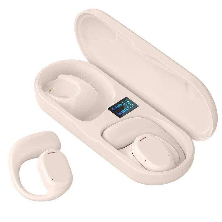 Casque Bluetooth Open Ear Léger | Confort et Sécurité pour Activités Extérieures