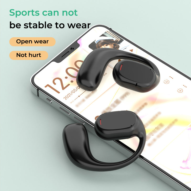 Casque Bluetooth Open Ear Léger | Confort et Sécurité pour Activités Extérieures