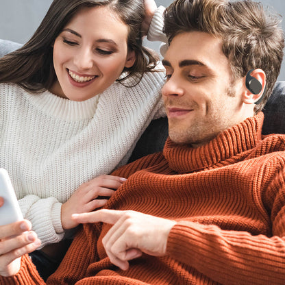 Casque Bluetooth Open Ear Léger | Confort et Sécurité pour Activités Extérieures