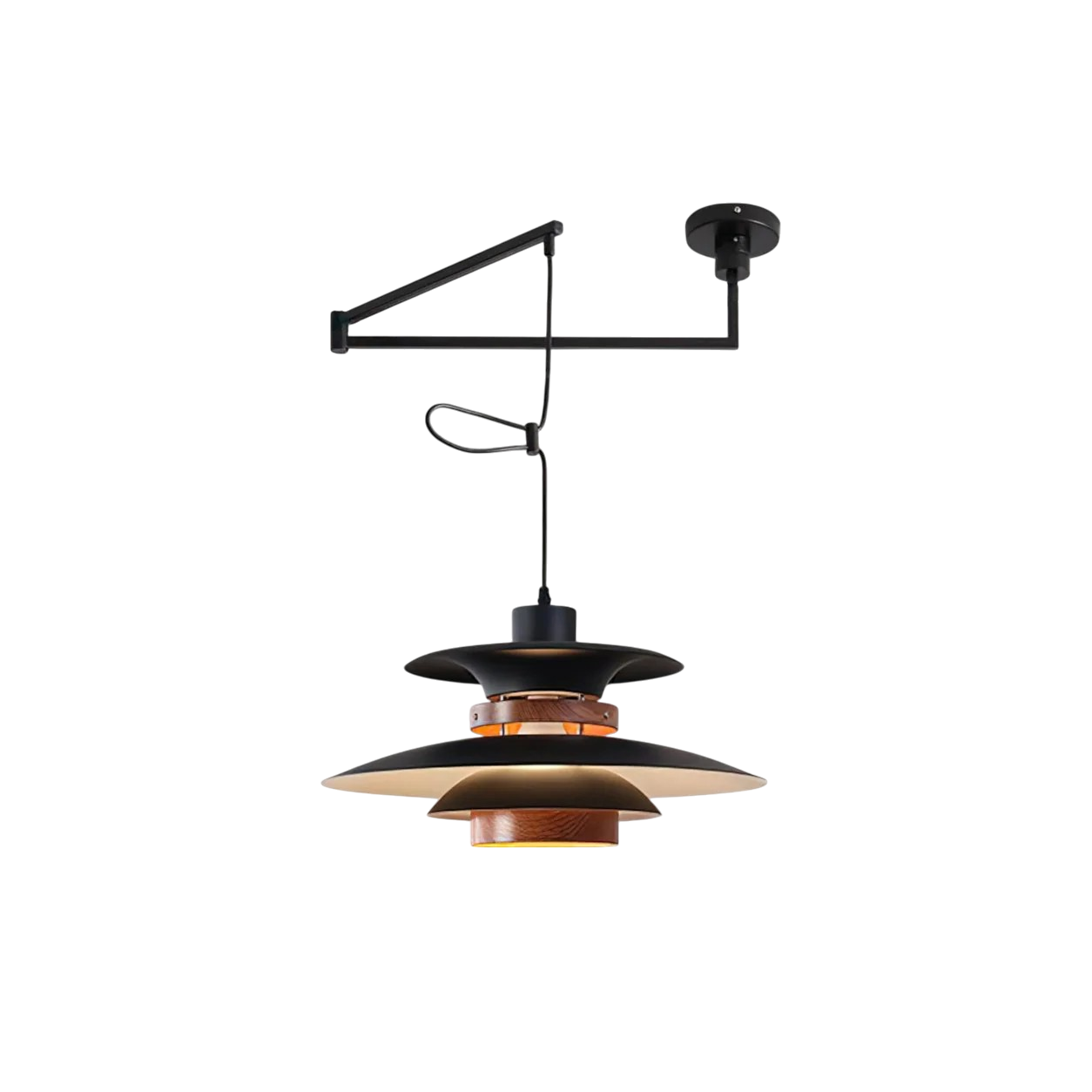 Suspension à Bras Pivotant Moderne | Design Scandinave et Réglable