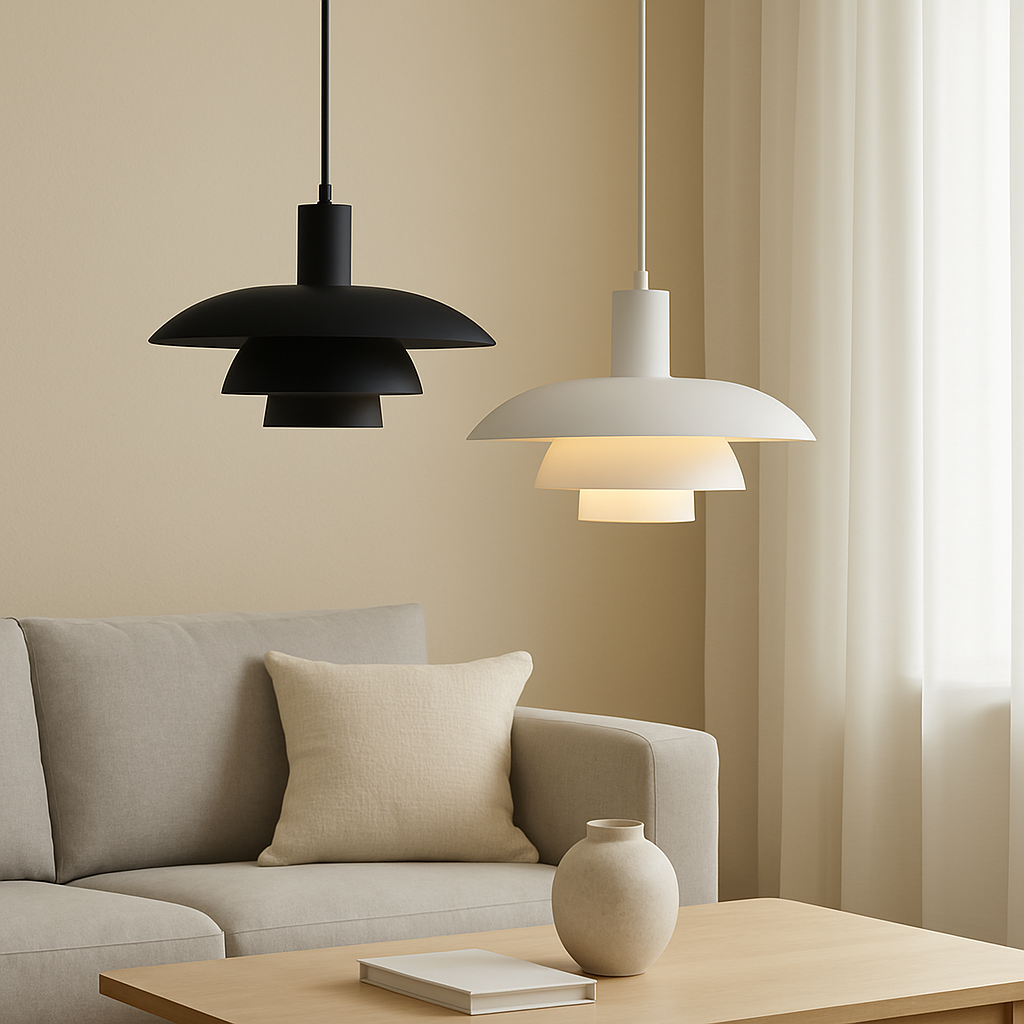 Lampe Suspendue Danoise | Élégance Scandinave et Éco-Responsable