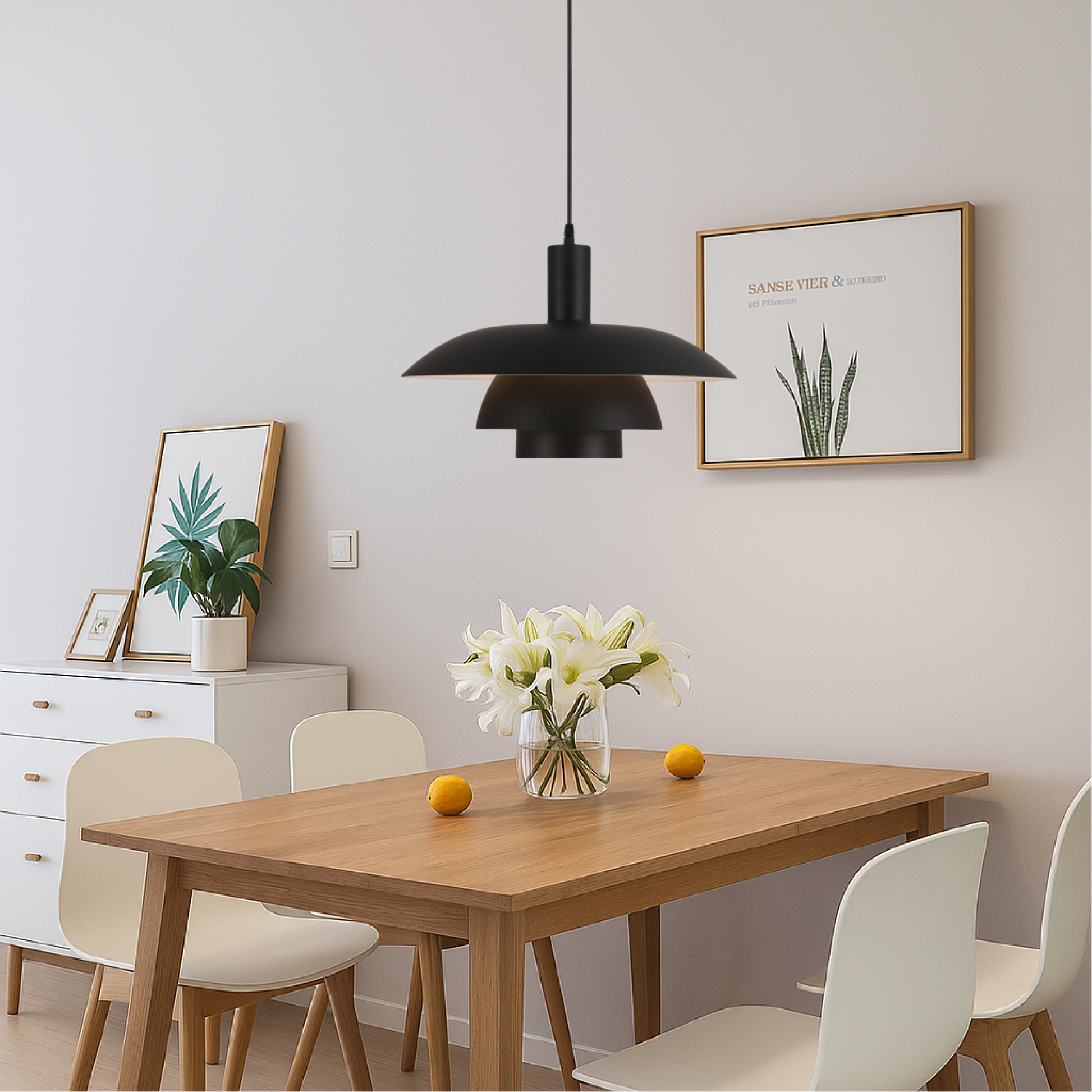 Lampe Suspendue Danoise | Élégance Scandinave et Éco-Responsable
