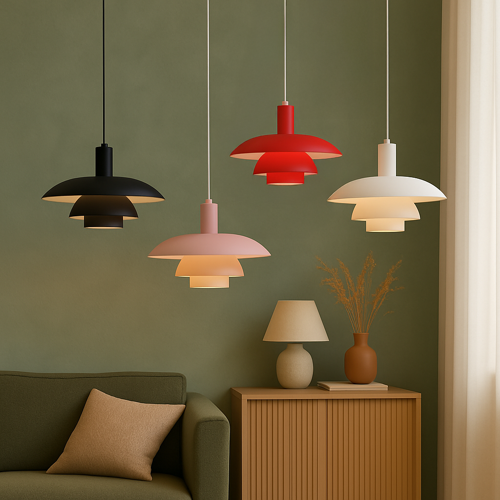 Lampe Suspendue Danoise | Élégance Scandinave et Éco-Responsable