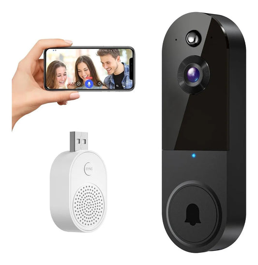 Caméra de Sonnette Vidéo 1080P | IA Avancée et Audio Bidirectionnel