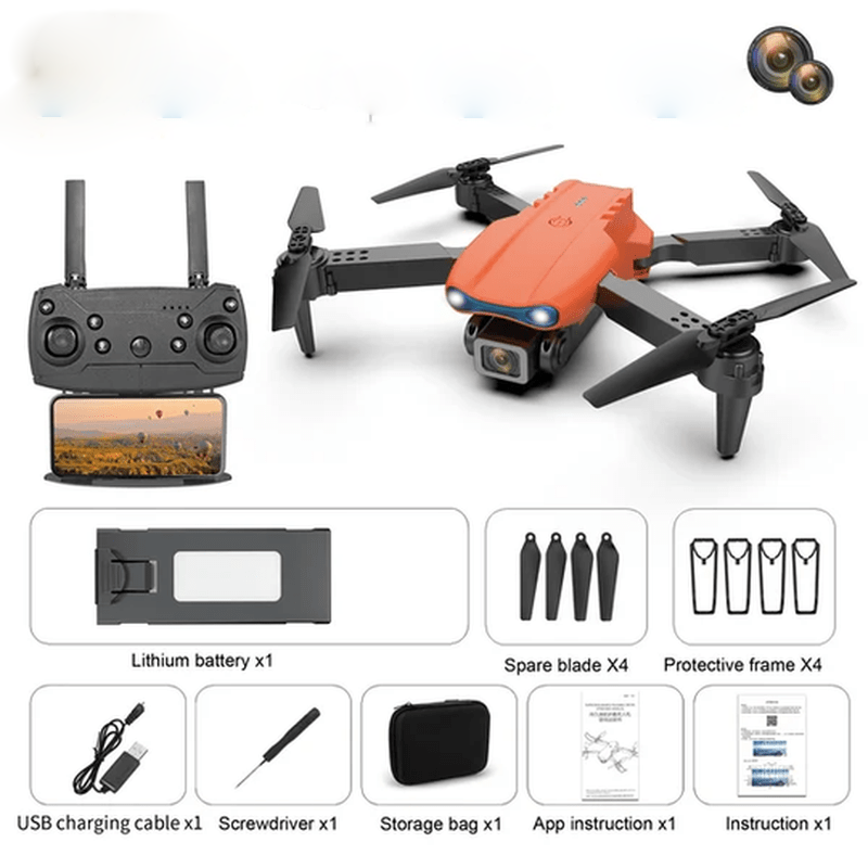 Drone 4K UHD pour Photographie Aérienne | Longue Durée de Vie de Batterie