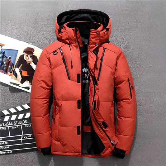Parka d'Hiver pour Hommes | Doublure Thermique et Poches Fonctionnelles
