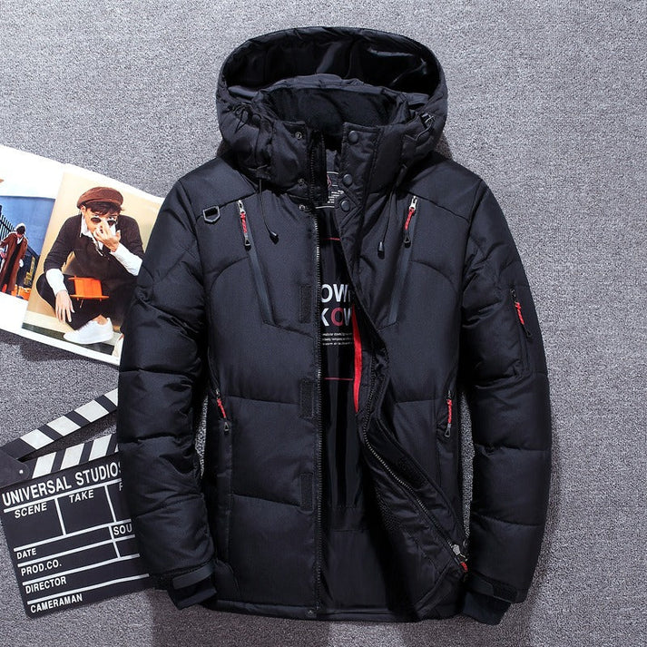 Parka d'Hiver pour Hommes | Doublure Thermique et Poches Fonctionnelles