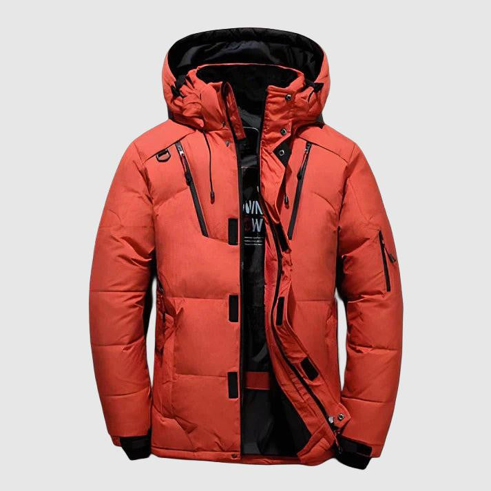 Parka d'Hiver pour Hommes | Doublure Thermique et Poches Fonctionnelles