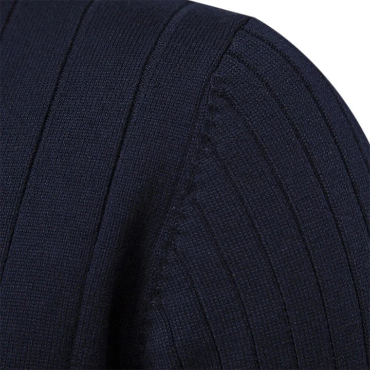 Pull Zippé Sophistiqué pour Hommes | Confort et Élégance pour l'Automne