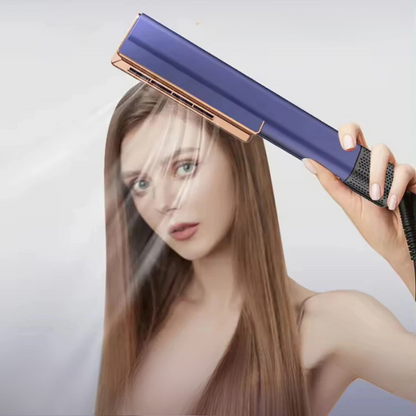 Coiffeur 2-en-1 pour Cheveux Humides et Secs | Sèche-Cheveux et Lisseur en Céramique