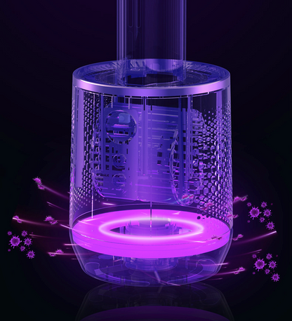 Refroidisseur d'air 3-en-1 | Purification, Oscillation et Silencieux