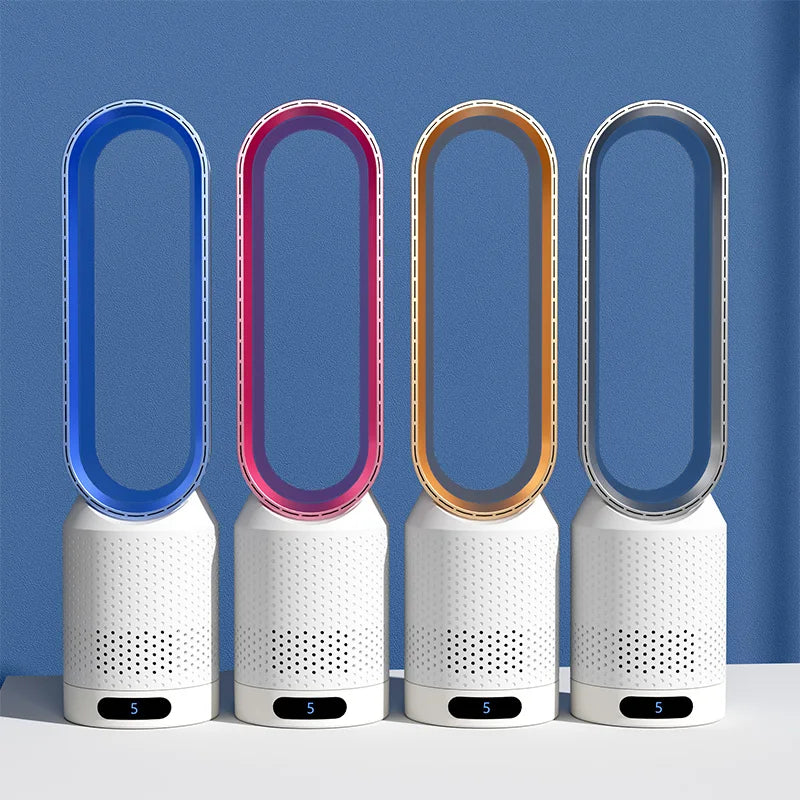 Refroidisseur d'air 3-en-1 | Purification, Oscillation et Silencieux