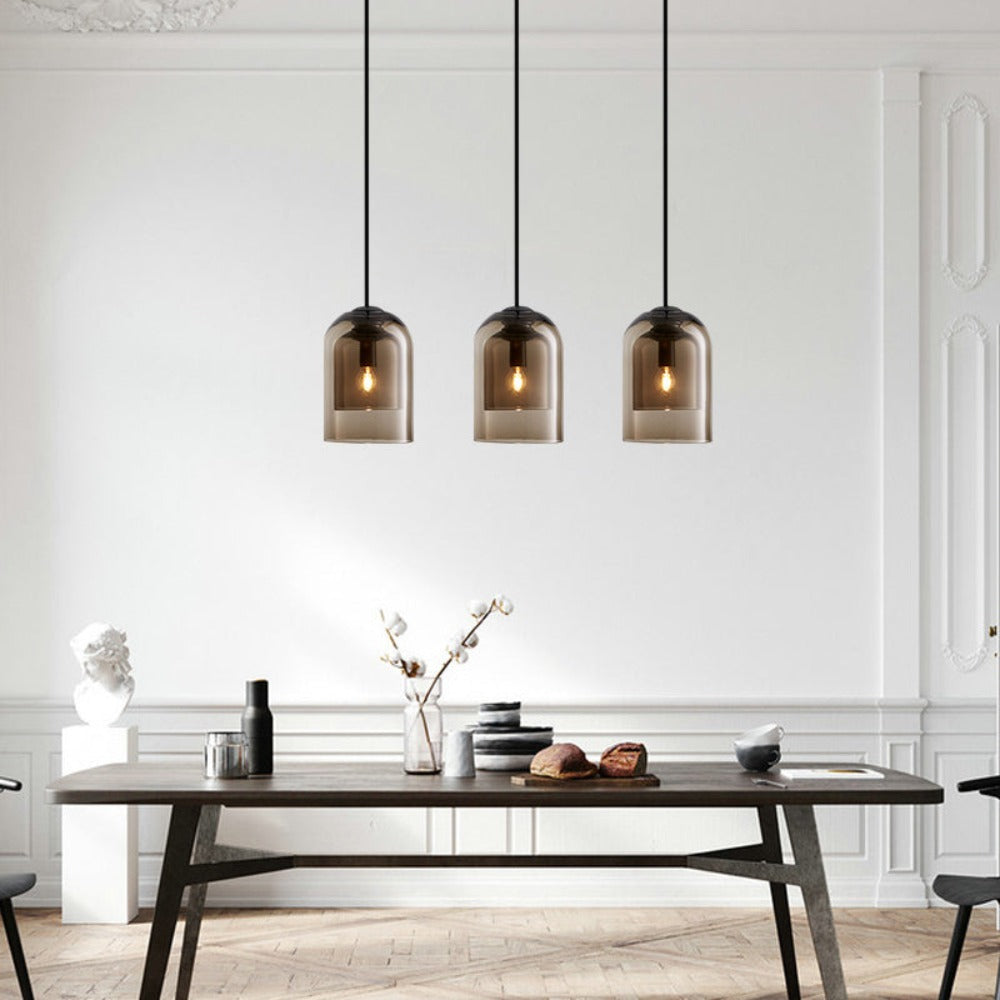 Plafonnier en Verre Transparent | Élégance Intemporelle pour Votre Intérieur