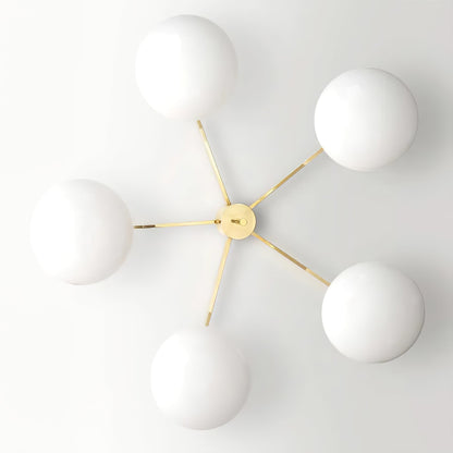 Plafonnier Art Déco en Verre | Élégance et Style pour Intérieur