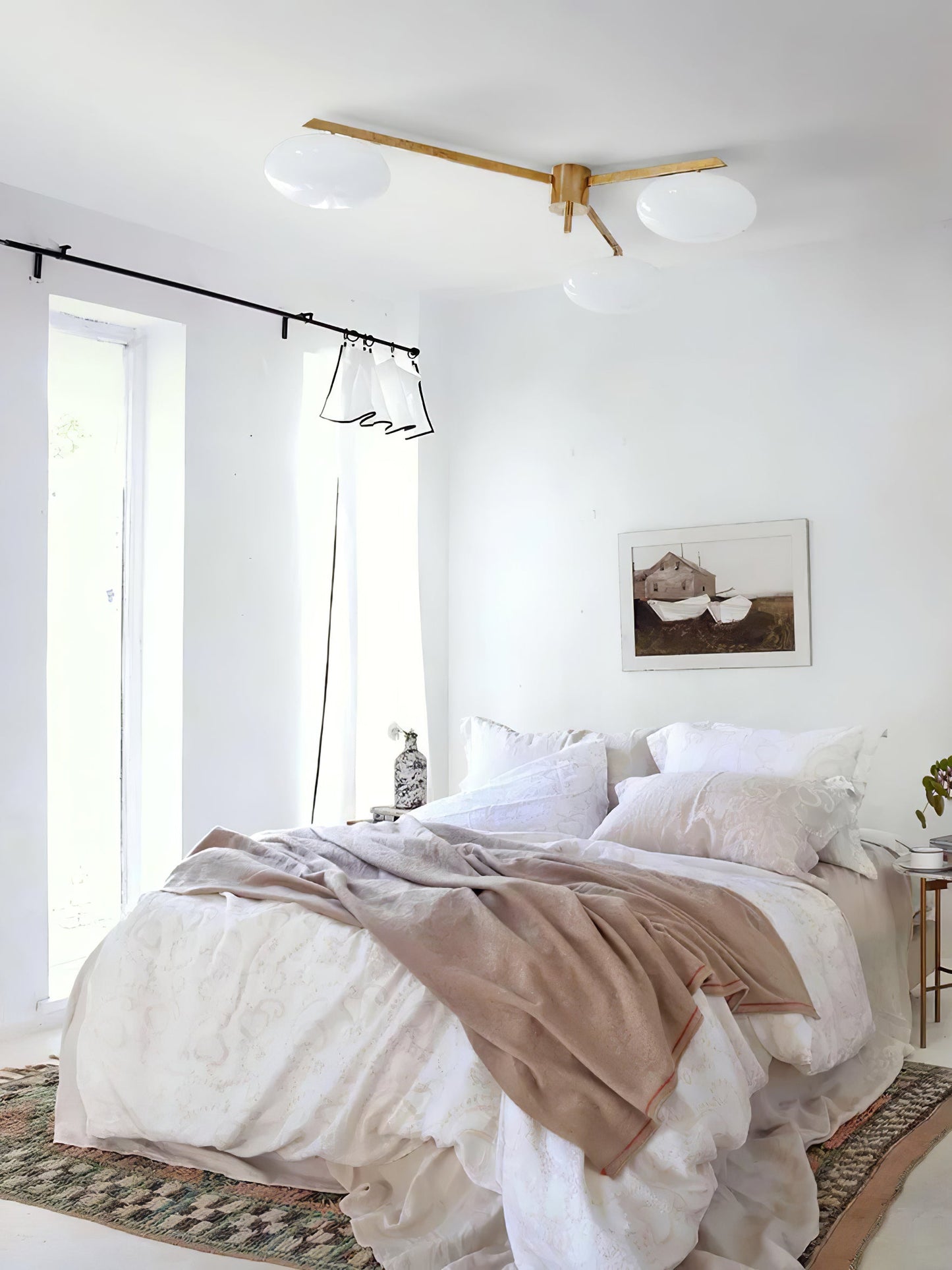 Plafonnier Art Déco en Verre | Élégance et Style pour Intérieur