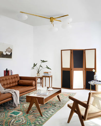 Plafonnier Art Déco en Verre | Élégance et Style pour Intérieur