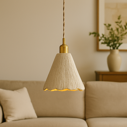 Lampe Pendante en Béton | Éclairage Industriel et Élégant