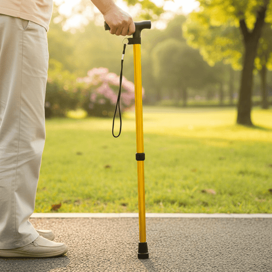 Canne de Marche Légère et Réglable | Ergonomique pour Seniors et Réhabilitation