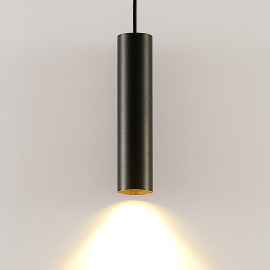 Lampe Suspendue en Aluminium Noir | Éclairage Élégant pour Cuisine et Salle à Manger