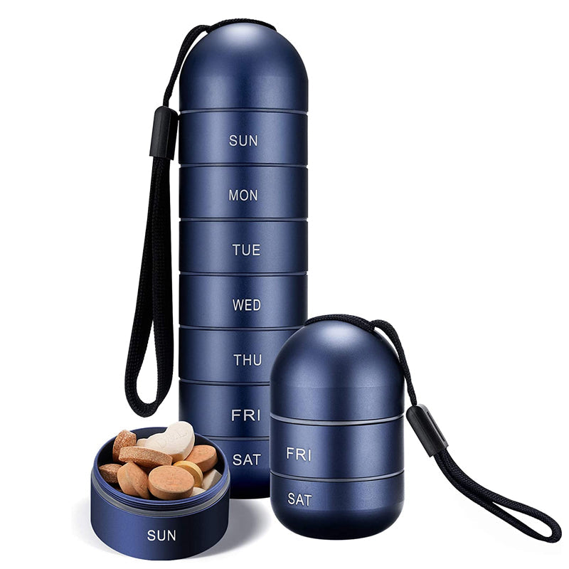 Organisateur de Pilules Étanche | Pratique et Durable pour Voyages