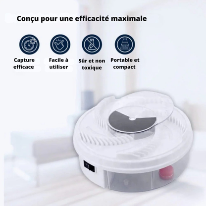 Piège à Mouches InsektoSilent – Solution Silencieuse, Sans Produits Chimiques