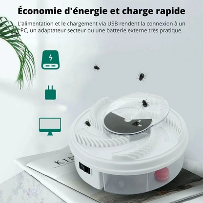 Piège à Mouches InsektoSilent – Solution Silencieuse, Sans Produits Chimiques
