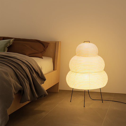 Lampe de Table en Papier de Riz | Élégante et Contemporaine pour Intérieur