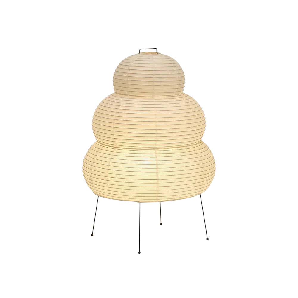 Lampe de Table en Papier de Riz | Élégante et Contemporaine pour Intérieur