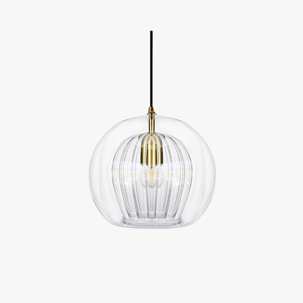 Suspension Ambre Élégante pour Intérieur | Design Raffiné et Éclairage Ajustable
