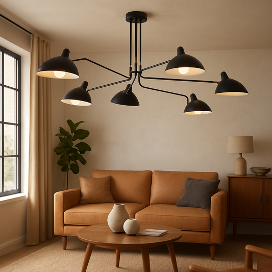 Lampe de Plafond Moderne | Élégance Contemporaine et Atmosphère Chaleureuse