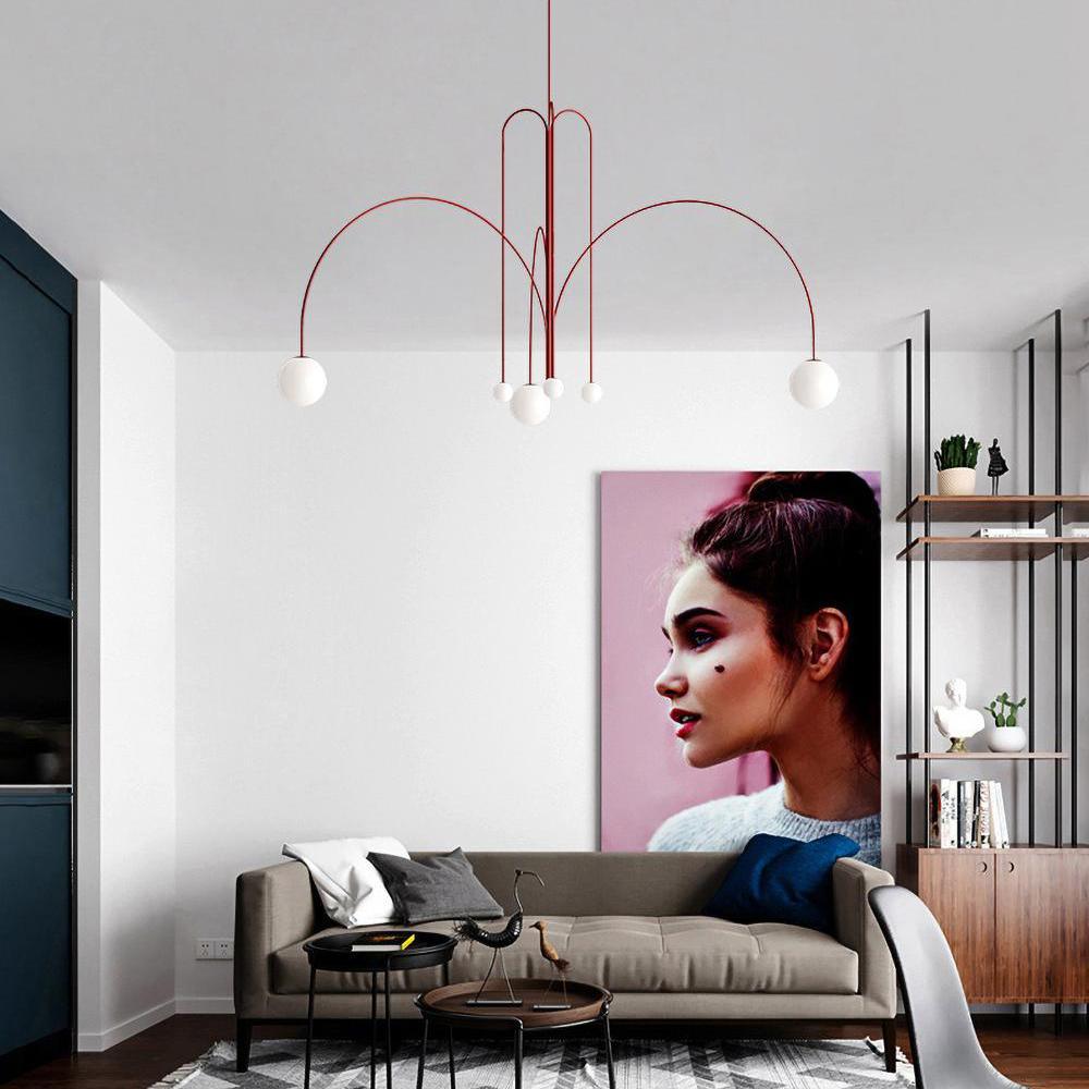 Lampe Suspendue Contemporaine | Design Sculptural et Éclairage LED