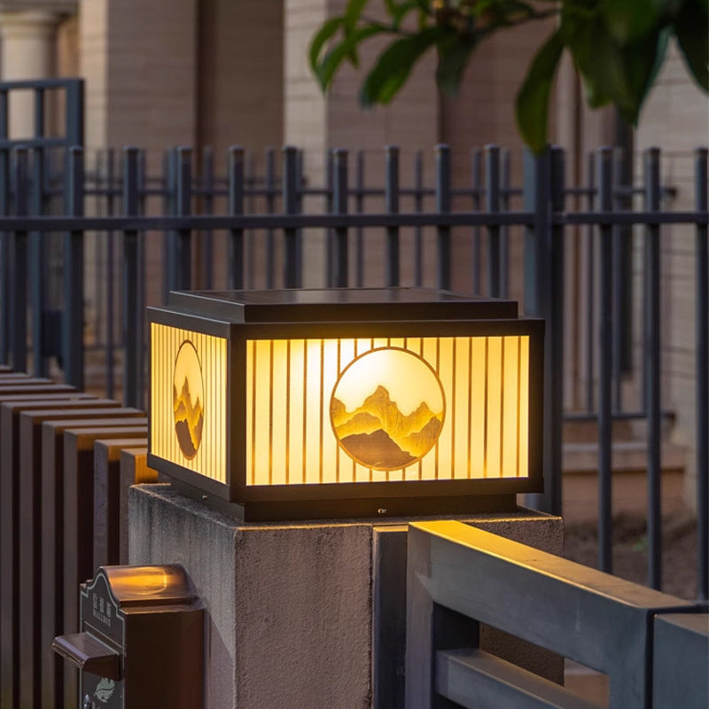 Lampe Solaire d'Extérieur | Éclairage Écologique et Élégant
