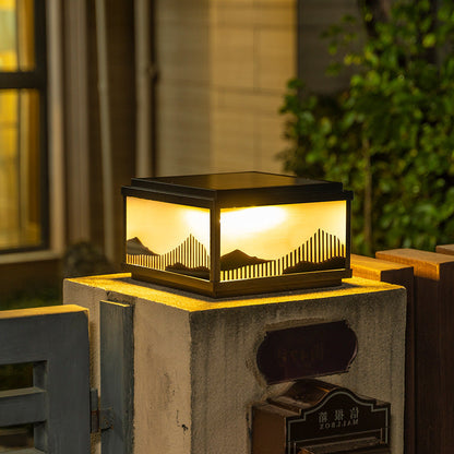 Lampe Solaire d'Extérieur | Éclairage Écologique et Élégant