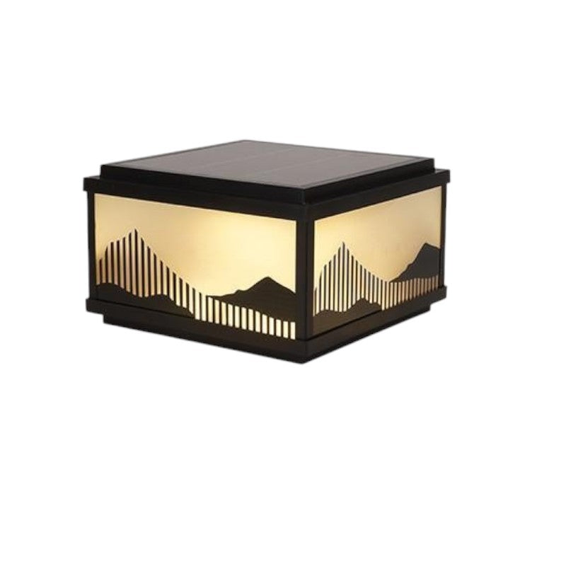 Lampe Solaire d'Extérieur | Éclairage Écologique et Élégant