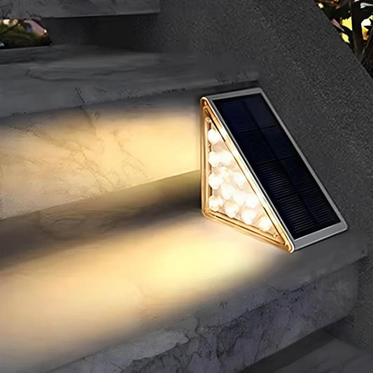 Lampes Solaires pour Escaliers Extérieurs | Éclairage Écologique et Design Élégant