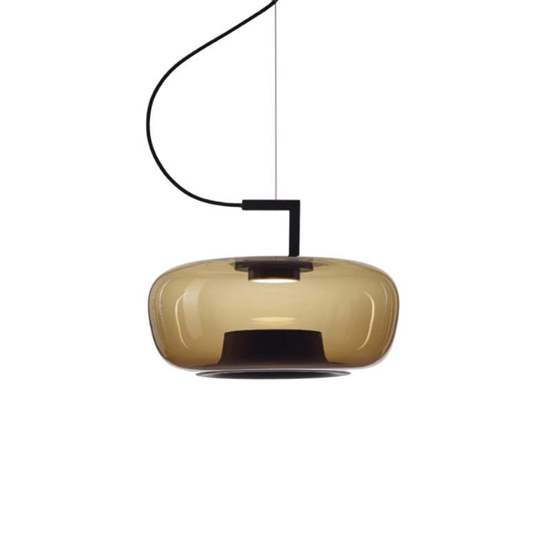 Lampe Suspendue en Verre | Élégance Contemporaine et Atmosphère Chaleureuse