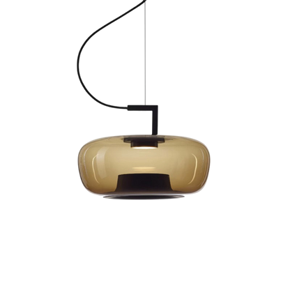 Lampe Suspendue en Verre | Élégance Contemporaine et Atmosphère Chaleureuse