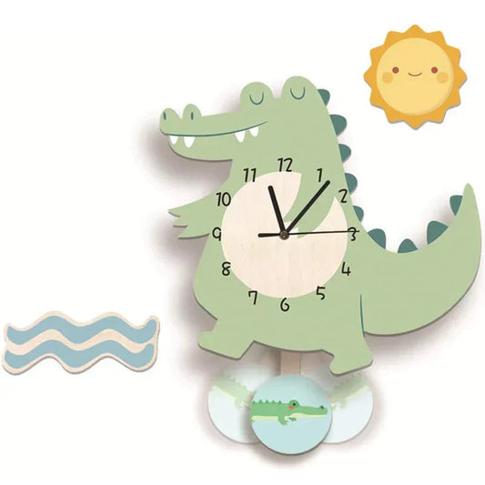 Horloge Murale Interactive pour Enfants | Apprentissage Amusant de l'Heure