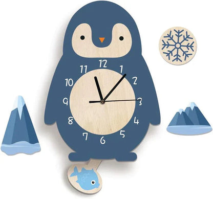 Horloge Murale Interactive pour Enfants | Apprentissage Amusant de l'Heure