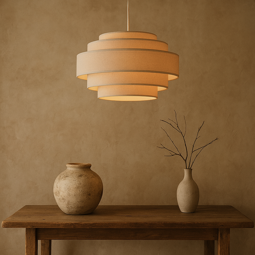 Lampe Suspendue Wabi Sabi | Éclat Doux et Ambiant pour Intérieurs