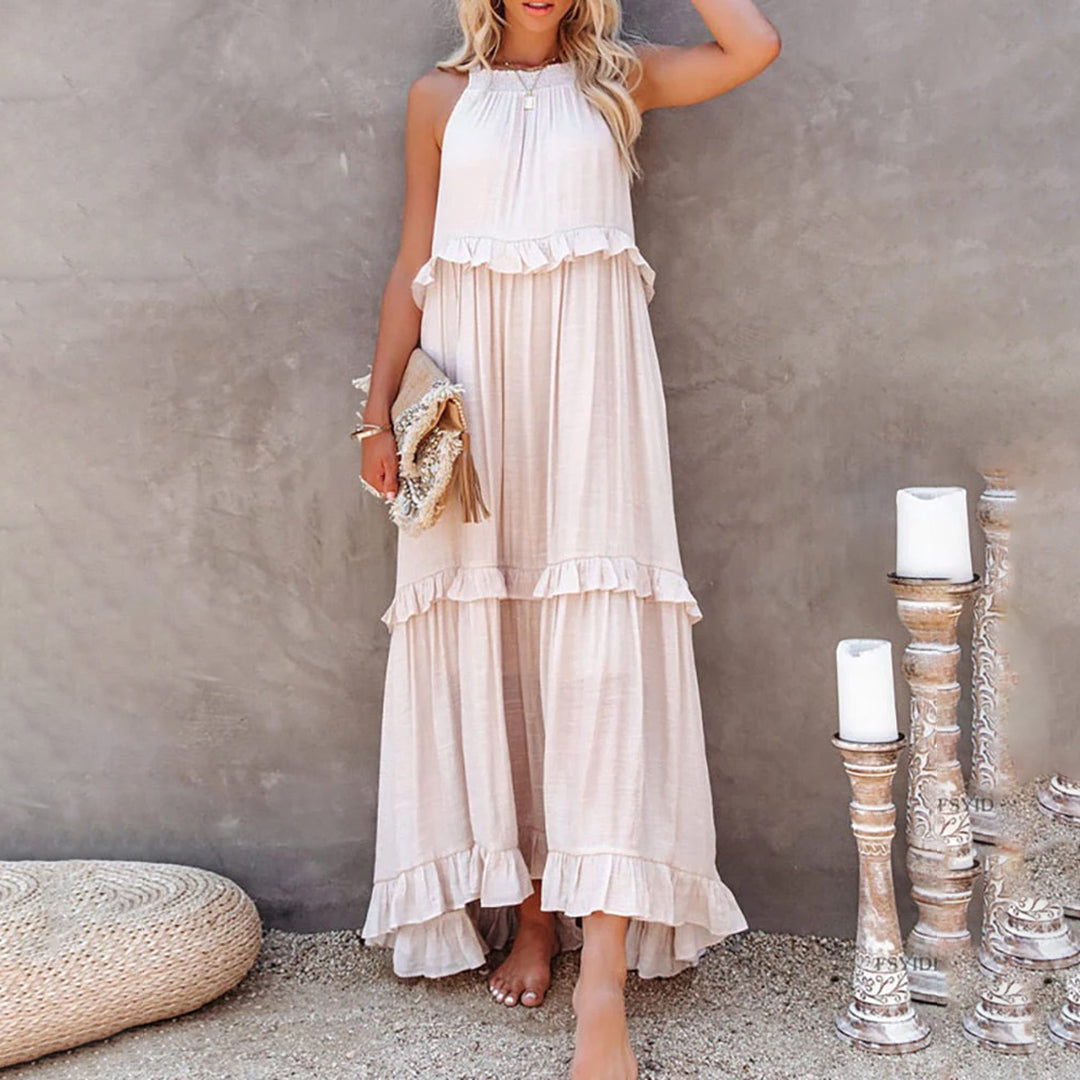 Robe Maxi Élégante à Couches | Style Flatteur pour Toutes les Occasions