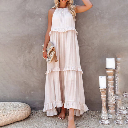 Robe Maxi Élégante à Couches | Style Flatteur pour Toutes les Occasions