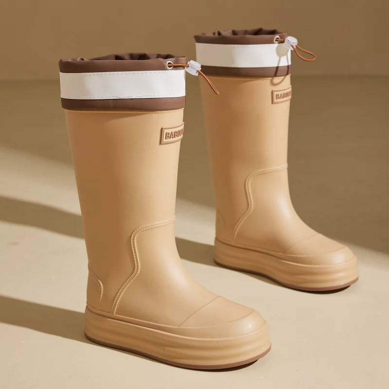 Bottes de Pluie Imperméables pour Femmes | Respirantes et Antidérapantes en Caoutchouc