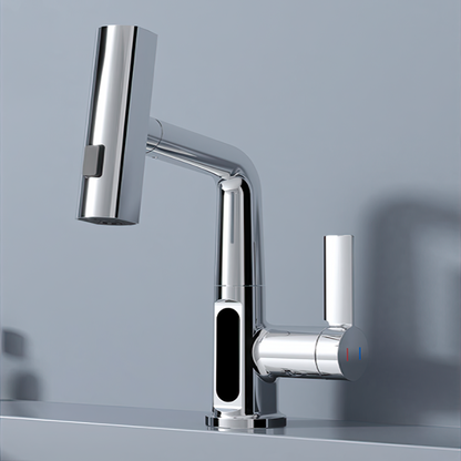 Robinet de Cuisine Intelligent | Affichage Numérique et Rotation 360°