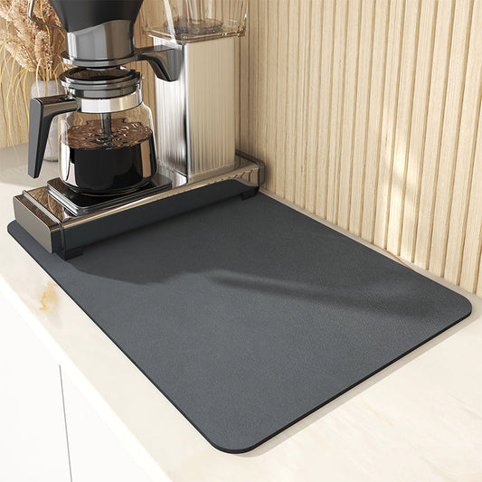 Tapis de Séchage Cuisine Antidérapant | Absorption Rapide et Facile à Nettoyer